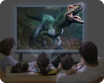 НОВИНКА! DLP LED ПРОЕКТОР ANDROID FOCUS ZOOM 4K 3D