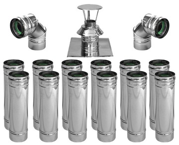 WKŁAD 60/100 PIECE KONDENSACYJNE TURBO 12m