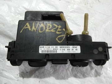 MERCEDES E W210 PANEL KLIMATIZACE