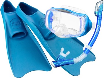 TUSA ZESTAW IMPREX maska 3D fajka PŁETWY UF1202 FB