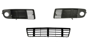 3x KRATKA ATRAPA ZDERZAKA Kpl. AUDI A6 C5 97-01