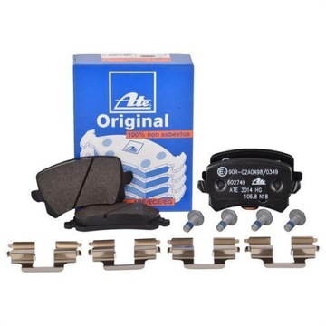 KLOCKI TYŁ TIGUAN PASSAT B6 B7 CC AUDI Q3 A6 C6