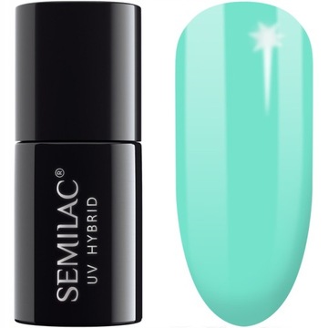 SEMILAC EXTEND 808 PASTEL MINT 5w1 BAZA LAKIER TOP