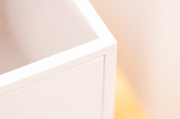 МЕТАЛЛИЧЕСКИЙ ЦВЕТОЧНЫЙ ВАЗ KOFRU MAXI, 60 см, БЕЛЫЙ