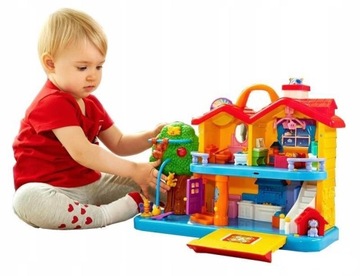 DUMEL DISCOVERY HOUSE ПОЛЬСКИЙ ИНТЕРАКТИВНЫЙ МУЗЫКАЛЬНЫЙ ДОМ ИГРА ПОЕТ ИГРАЕТ УЧИТ