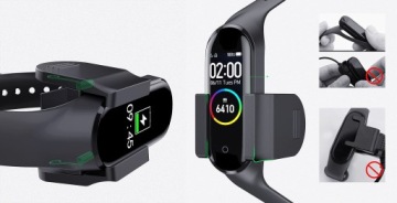 ЗАЖИМ ДЛЯ КАБЕЛЯ ЗАРЯДКИ USB для Xiaomi MI BAND 4 30см