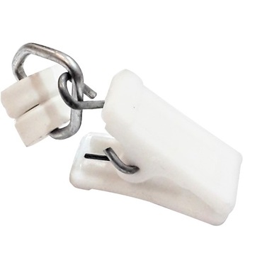 ŻABKI,żabka do KARNISZA ALU FIRANEK 50 SZTUK!