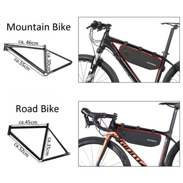 ROCKBROS AS-043 каркасная сумка, водонепроницаемая сумка