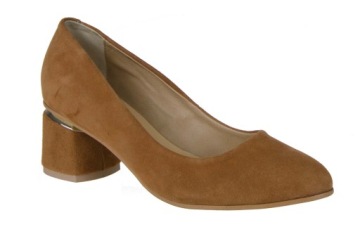 ВЫСОКИЕ СТАЛЬНЫЕ ТУФЛИ LaRoni E841/2, КРАСНАЯ ЗАМШЕВАЯ КОЖА