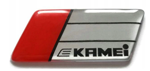 EMBLEMAT NAPIS ZNACZEK KAMEI NA SIATKE GRILL ZDERZ