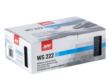 ЛИСТ АБРАЗИВНЫЙ Нетканый СЕРЫЙ 150х230ММ APP