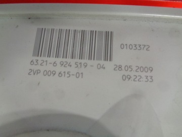 BMW 1 E82 E88 COUPE CABRIO SVĚTLO PRAVÁ ZADNÍ