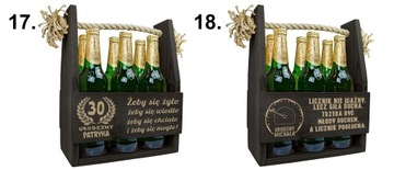 КОРОБКА ДЛЯ ПИВА С ГРАВИРОВКОЙ ПОДАРОК ​​НА ДЕНЬ РОЖДЕНИЯ