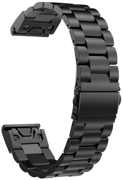 CZARNA Bransoleta Garmin Fenix 7X PRO Solar