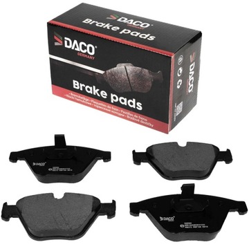 DACO Комплект тормозных колодок ПЕРЕДНИЕ
