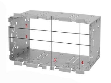 КАРМАННАЯ РАМКА ДЛЯ КИТАЙСКОГО РАДИО 2DIN НАБОР 118