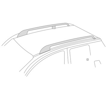KUFR STŘEŠNÍ AMOS AERO 130 CM STŘÍBRNY