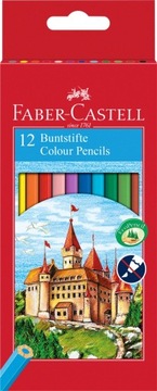 Kredki ołówkowe FABER CASTELL Zamek 12 kolorów