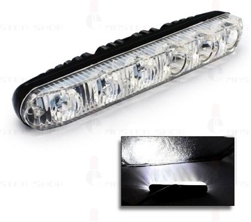 ДНЕВНЫЕ ХОДОВЫЕ ФОНАРИ DRL 6 LED ROAD 12V