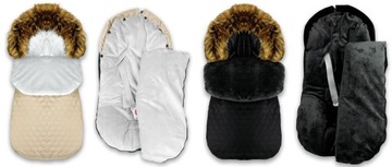 KiziaMizia СПАЛЬНЫЙ МЕШОК ДЛЯ ГОНДОЛЬНОЙ КОЛЯСКИ SANE 4в1