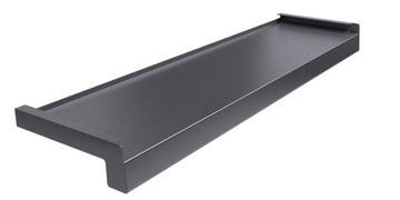 Parapet stalowy Antracyt RAL 7024 10 cm 100 mm