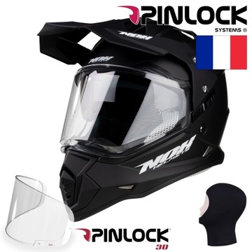 NOX MODERN CROSS HELMET СТЕКЛО BLASS + PINLOCK M