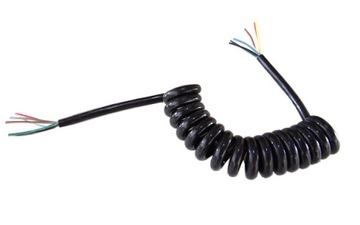 KABEL PRZEWÓD SPIRALNY 8-ŻYŁ 1,8 m 12V -24V 13 pin