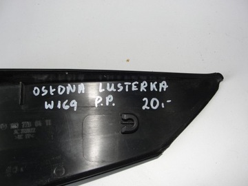 KRYT ZRCÁTKO PRAVÁ MERCEDES TŘÍDA A W 169