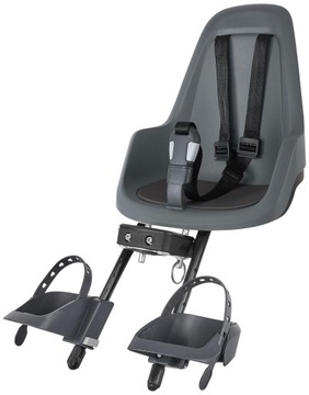 СИДЕНЬЕ ДЛЯ ВЕЛОСИПЕДА GO MINI + ЧЕХОЛ + СЕРЫЙ ШЛЕМ XXS