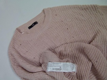 MANGO luźny sweter akryl oversize - S/M