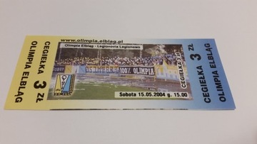 OLIMPIA Elbląg - LEGIONOVIA Legionowo 15.05.2004