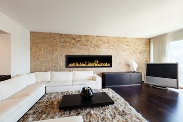 Настенный электрический камин со светодиодной подсветкой ROYAL 65 дюймов – хит