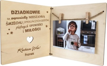 Ramka na zdjęcie Dzień Babci Dziadka GRAWER