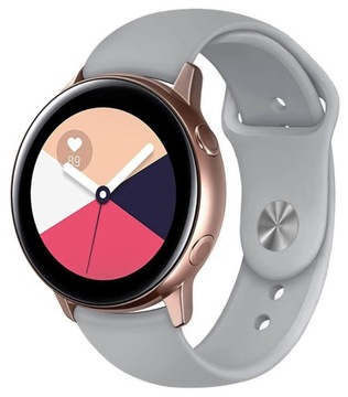 SZARY pasek do SAMSUNG GALAXY WATCH ACTIVE SM-R500