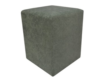 Pufa kostka wysoka 52CM kolor szary 06