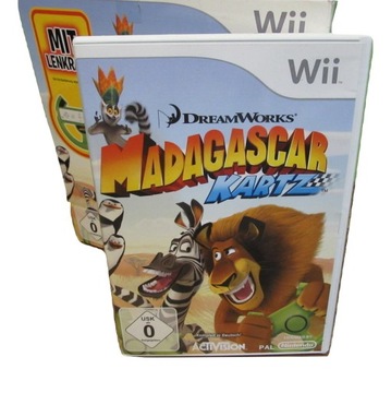 Gra Nintendo wii Madagascar kartz