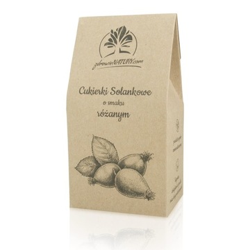 Cukierki solankowe (solne) PROZDROWOTNE - różane