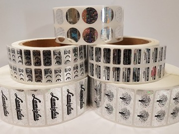 NH-210 20x10мм ГОЛОГРАММА SECURITY VOID 1000 SEAL