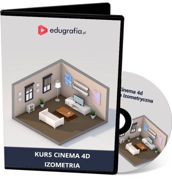 KURS CINEMA 4D GRAFIKA IZOMETRYCZNA - DVD