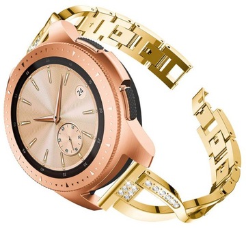 ZŁOTA BRANSOLETA do SAMSUNG GALAXY WATCH 42mm