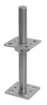 Podstawa słupa regulowana 80x80x250x4,0 MOCNA