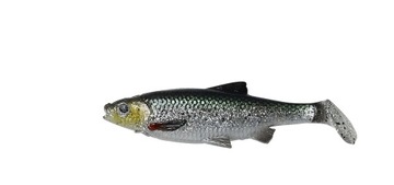 Guma SG 3D LB ROACH PADDLETAIL 12,5 GREEN SILV