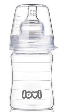 @!LOVI BUTELKA BUTELKI 150ML SZKLANA DO MLEKA