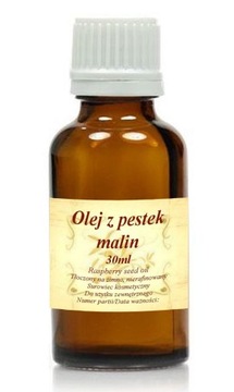 OLEJ Z PESTEK MALIN 30ml zimnotłoczony nierafinowa