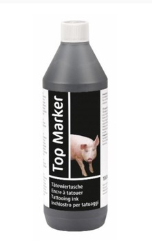 Tusz do tatuowania TopMarker, czarny, 1000 ml