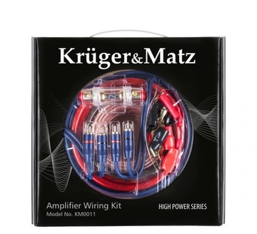 Zestaw kabli do wzmacniacza Kruger&Matz KM0011