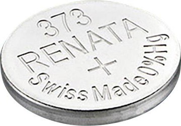 СЕРЕБРЯНАЯ БАТАРЕЯ RENATA 373 SR916SW, СДЕЛАНО В ШВЕЙЦАРИИ