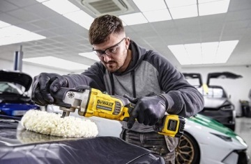 Полировальная машина 18В 180мм корпус M14 DeWALT