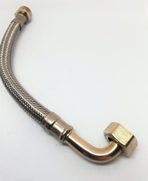 WĄŻ KOLANKOWY DN8 N-W 1/2''x 3/8'' 90cm PL
