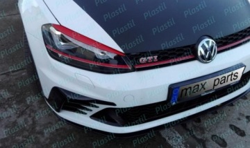 VW GOLF 7 VI брови АБС пластик ПЛАСТИЛЬНЫЕ накладки